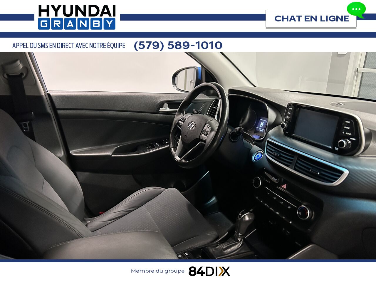 Hyundai Tucson 2020 Bleu Granby - photo #18