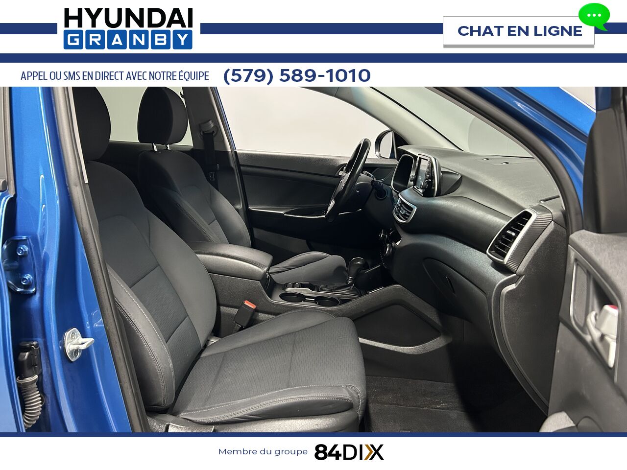 Hyundai Tucson 2020 Bleu Granby - photo #19
