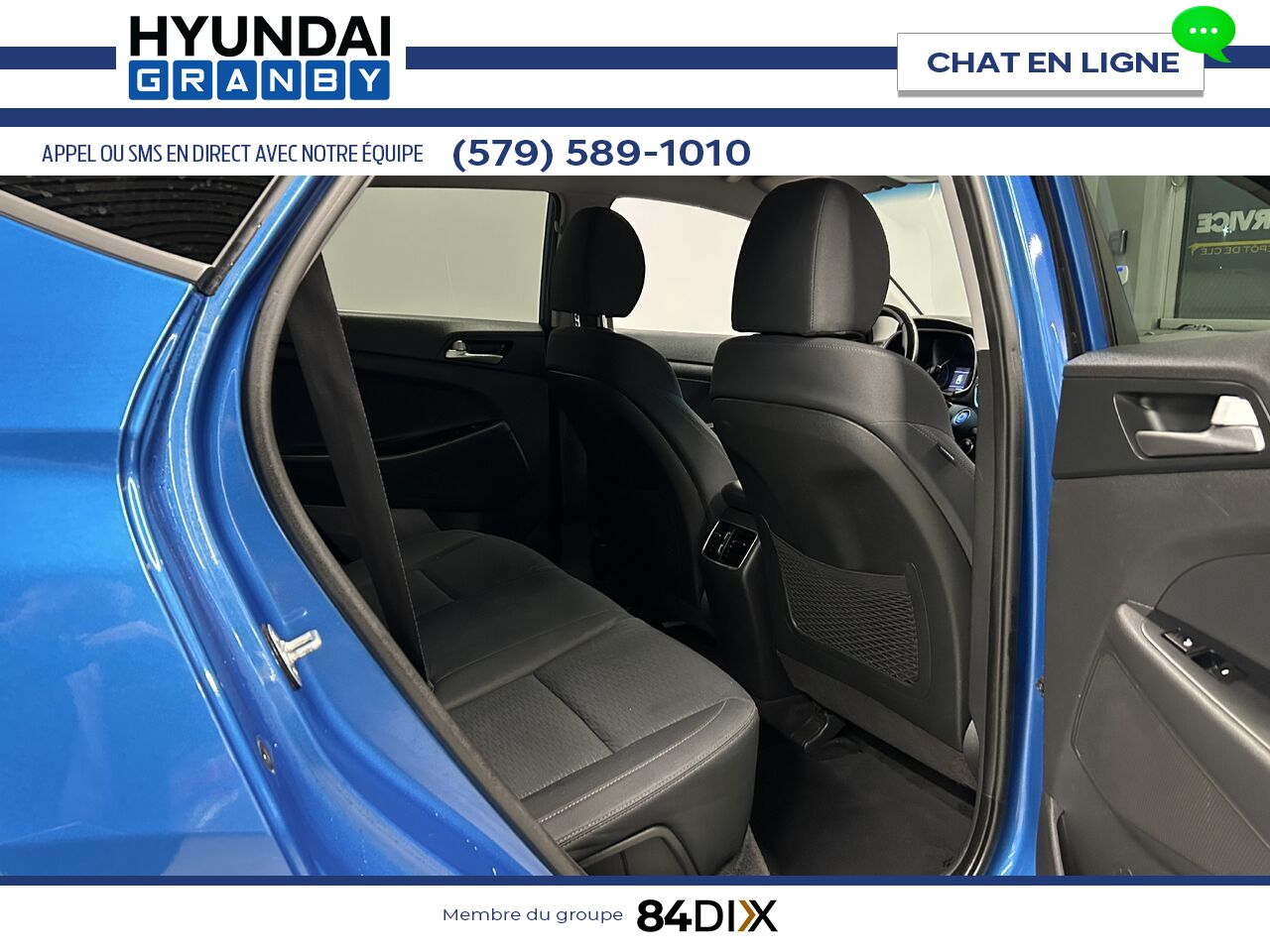 Hyundai Tucson 2020 Bleu Granby - photo #21