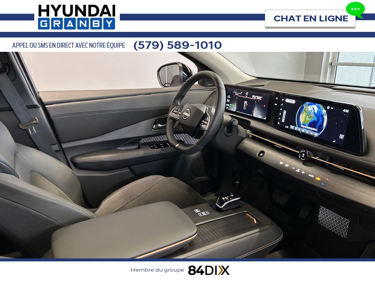 Nissan ARIYA 2024 Blanc Granby - photo #23