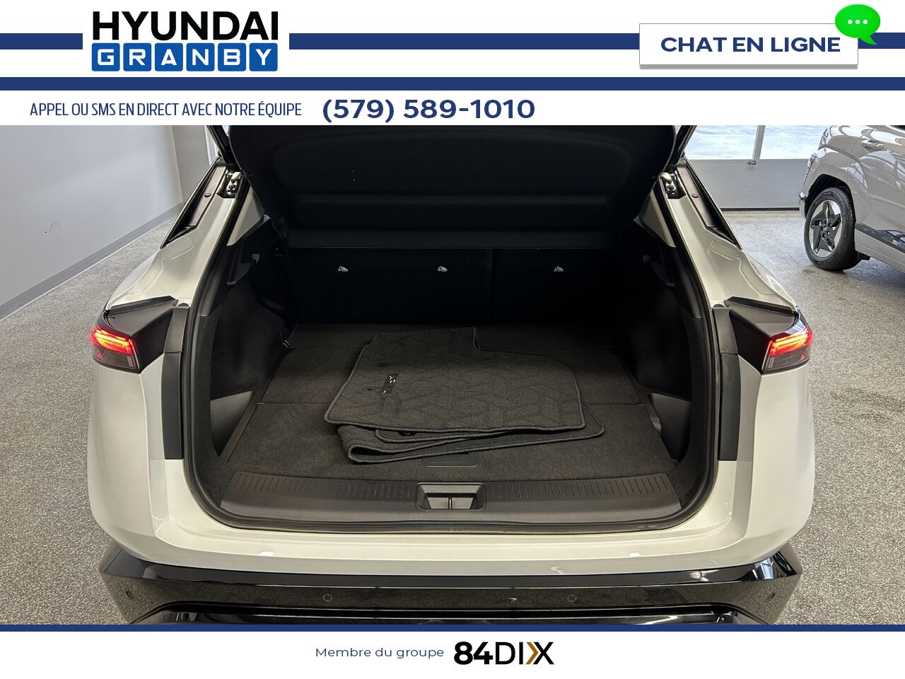 Nissan ARIYA 2024 Blanc Granby - photo #31