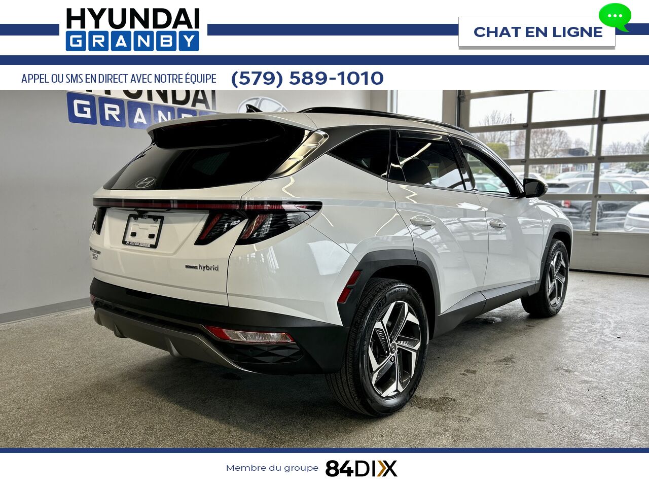 2023 Hyundai Tucson Hybrid White Granby - photo #6