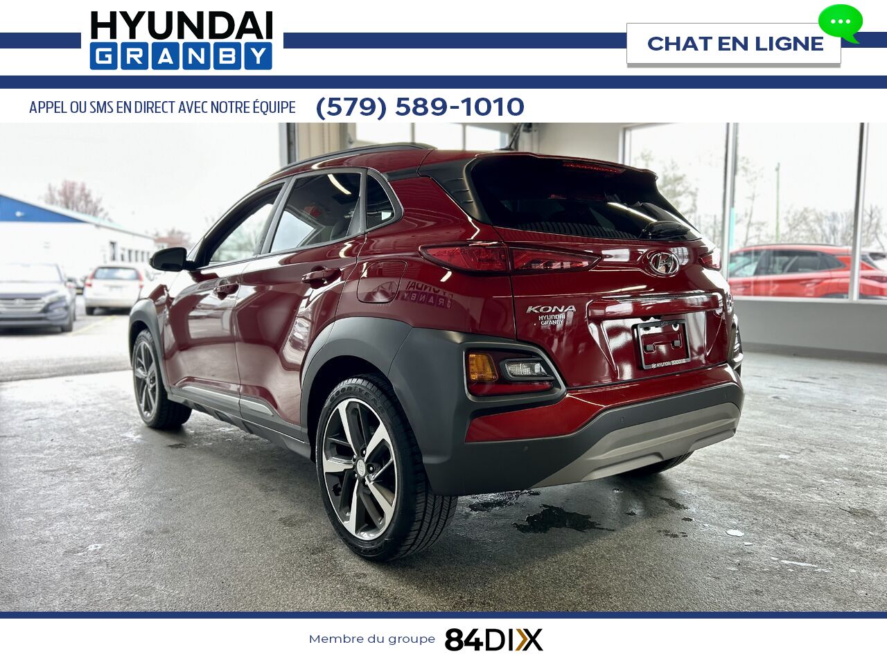 2018 Hyundai Kona Red Granby - photo #4