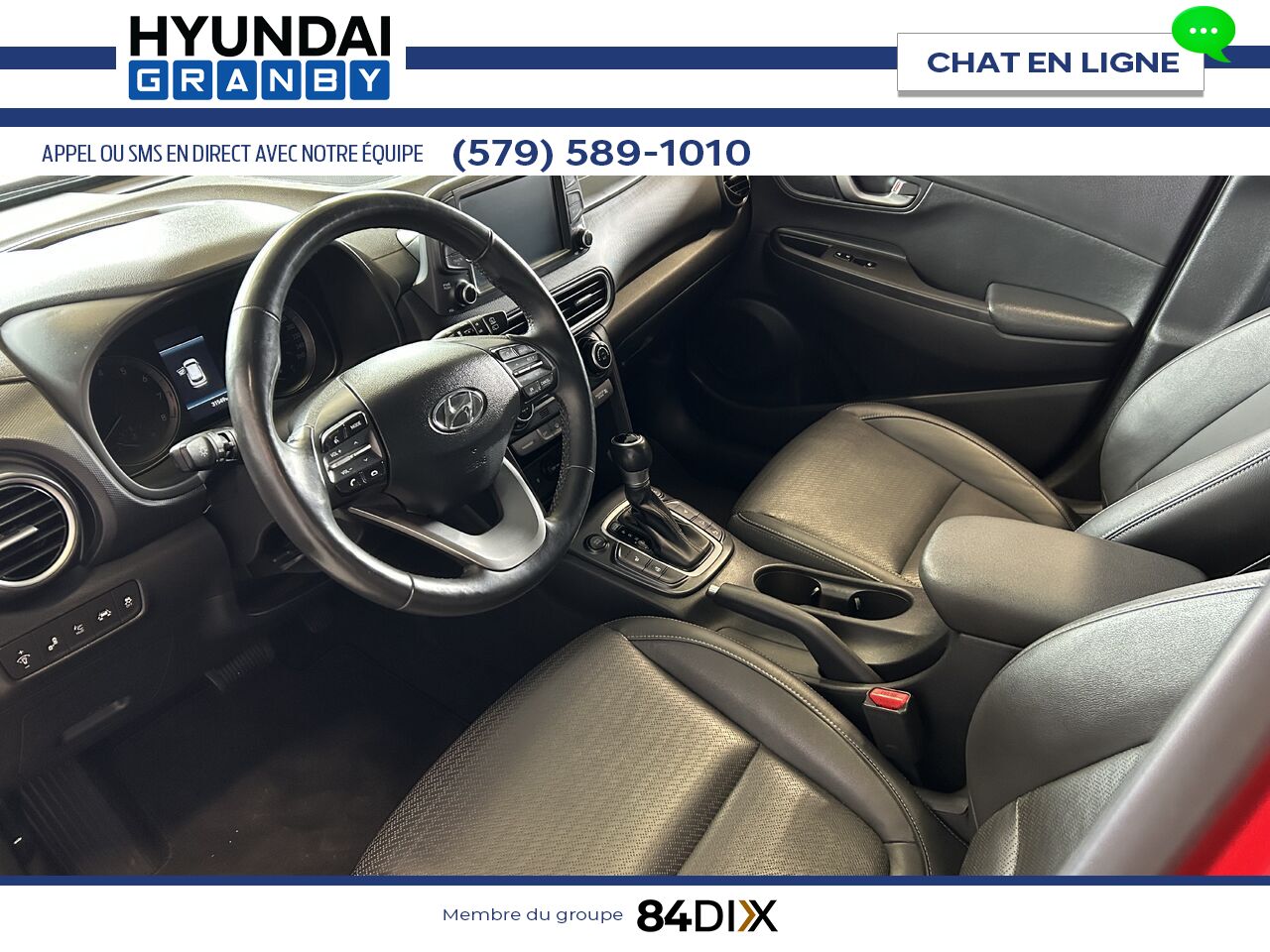 2018 Hyundai Kona Red Granby - photo #9