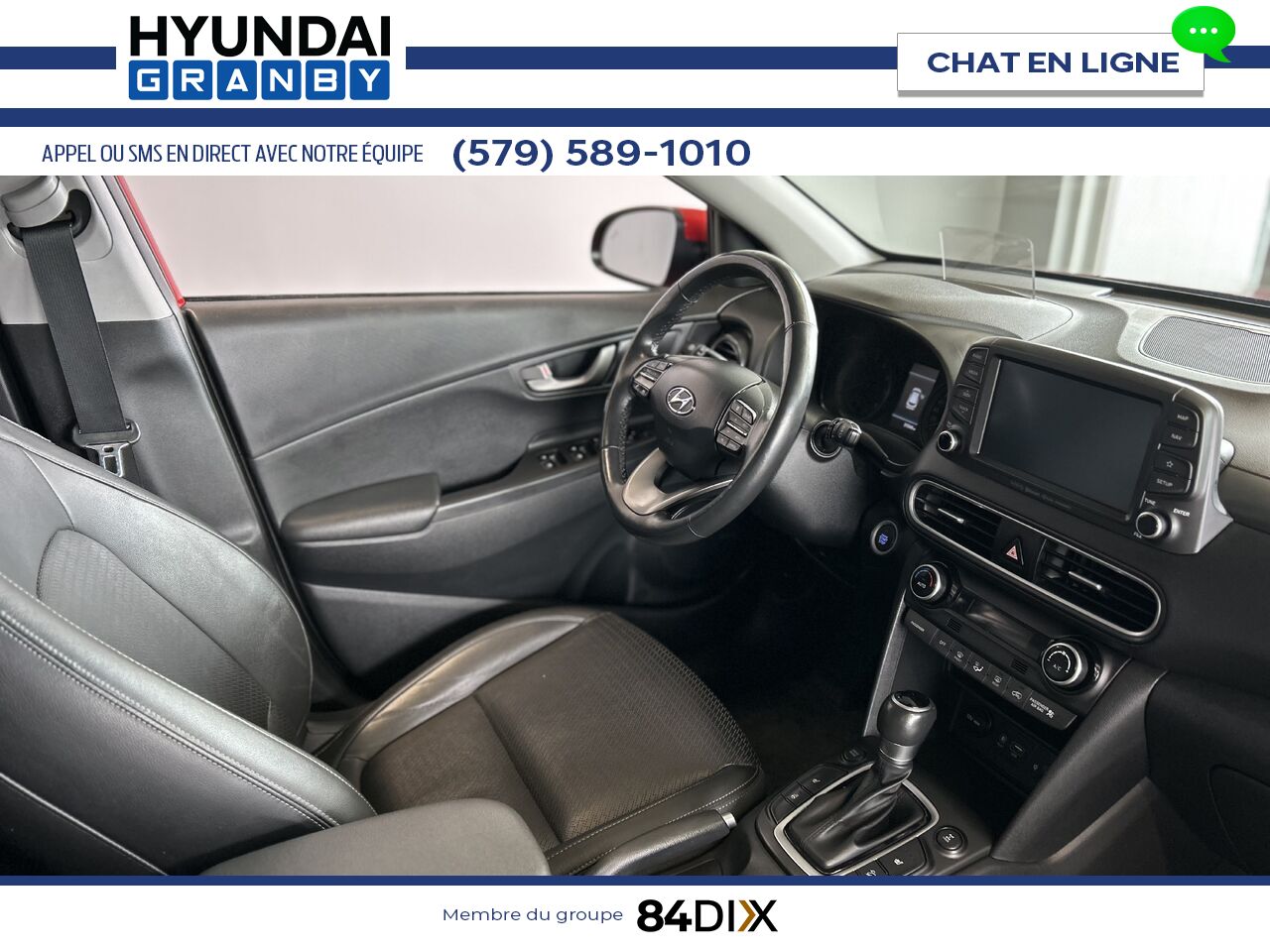 2018 Hyundai Kona Red Granby - photo #22