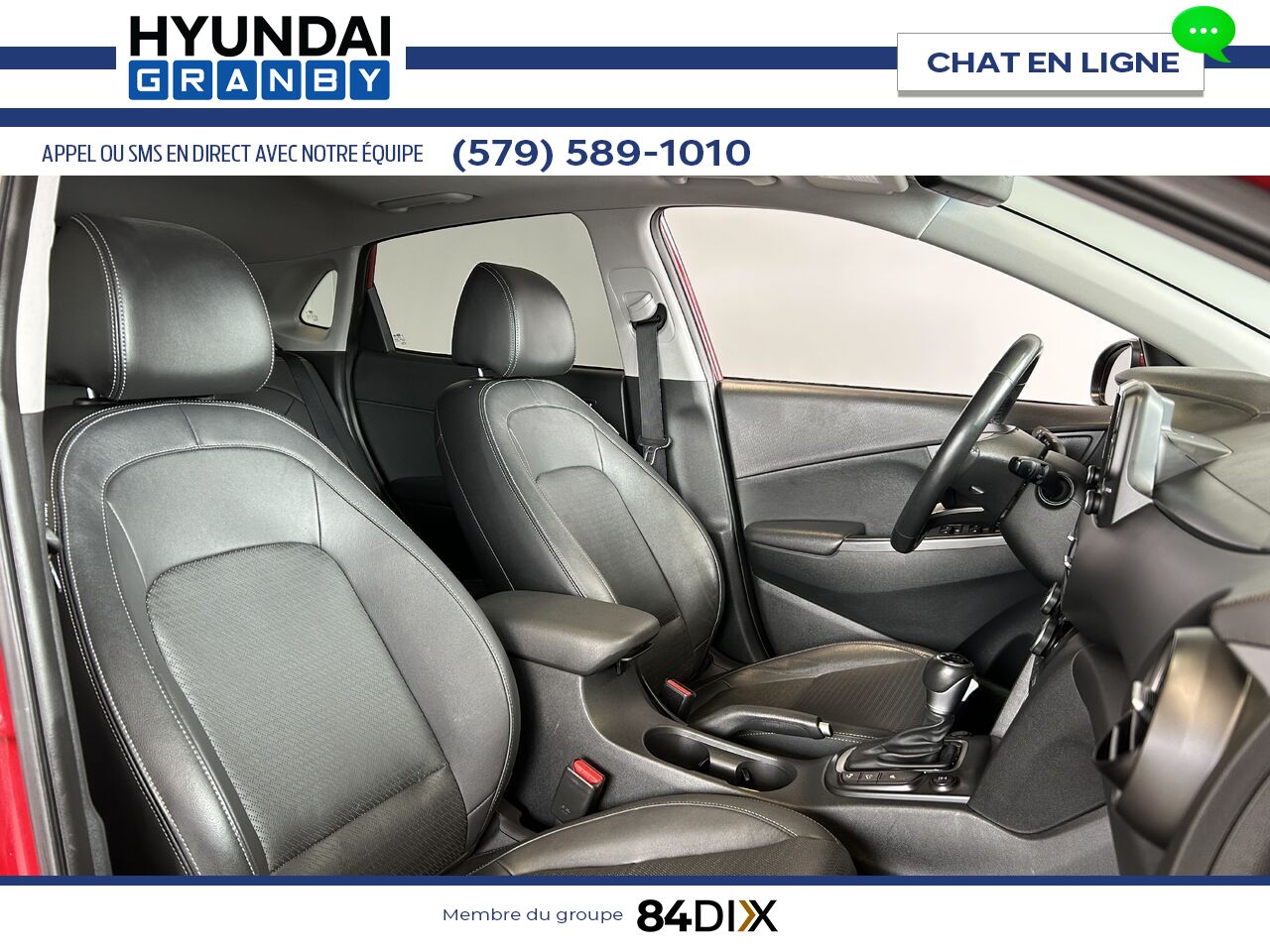 2018 Hyundai Kona Red Granby - photo #24