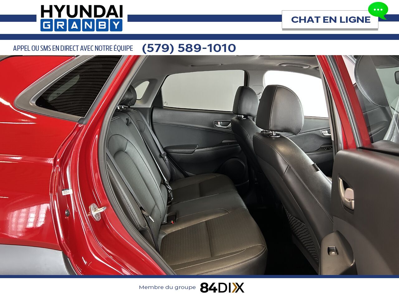 2018 Hyundai Kona Red Granby - photo #27