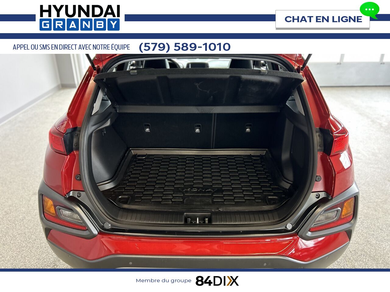 2018 Hyundai Kona Red Granby - photo #28