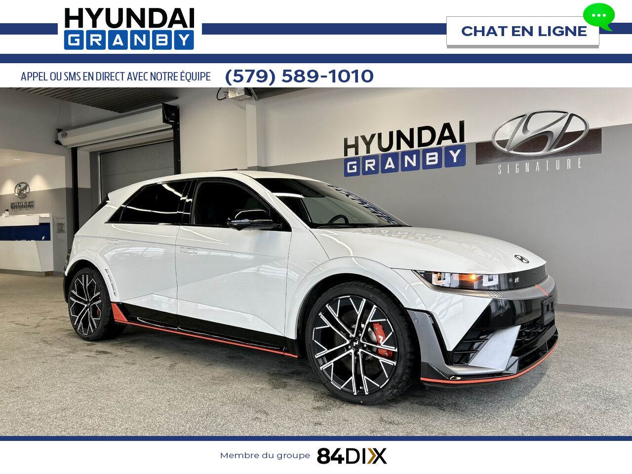 Hyundai IONIQ 5 N 2025 Blanc Granby - photo #0