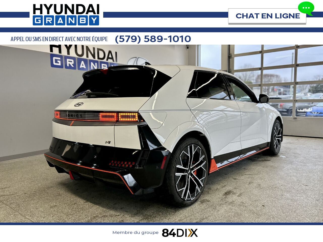 Hyundai IONIQ 5 N 2025 Blanc Granby - photo #6