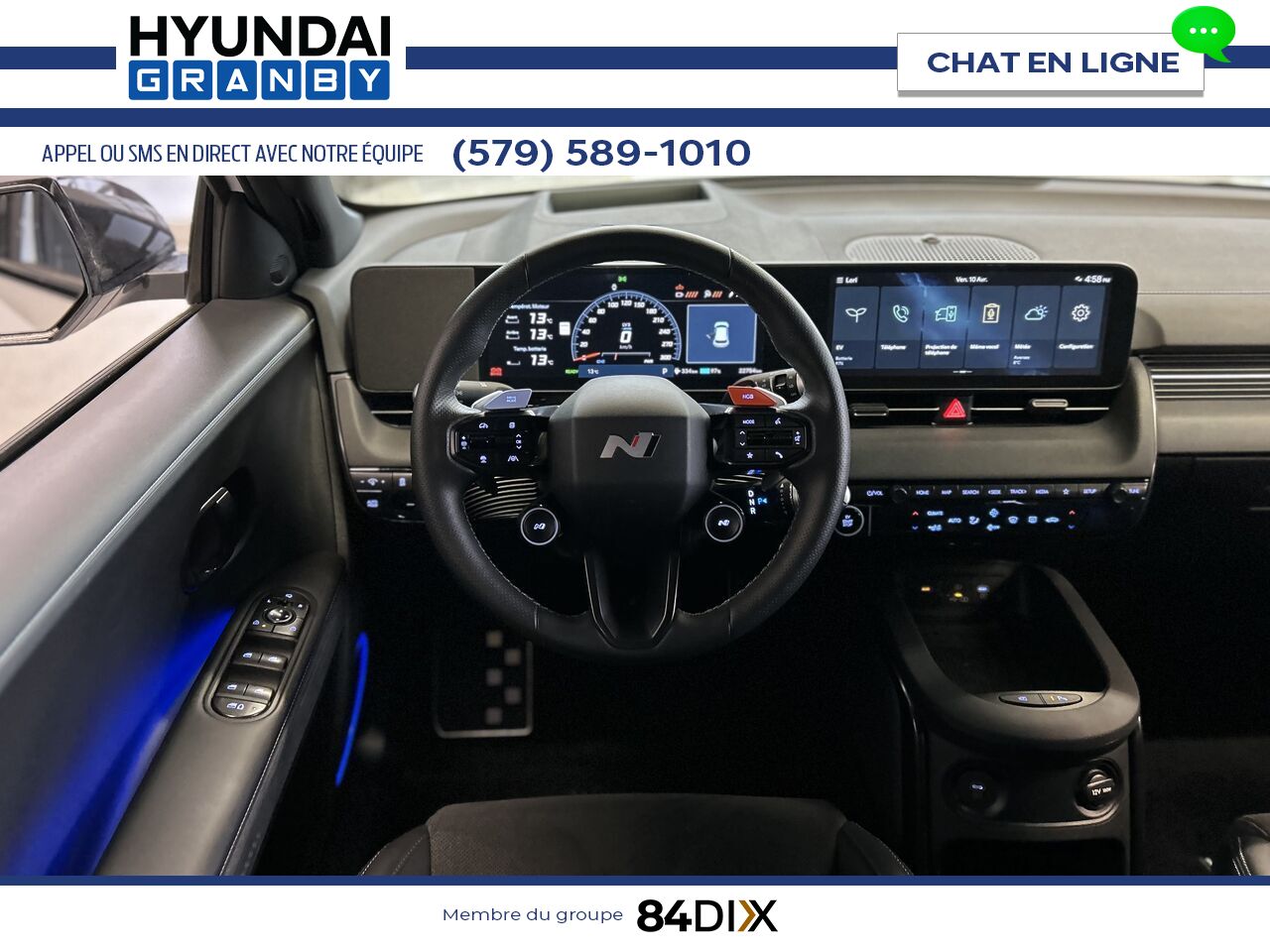 Hyundai IONIQ 5 N 2025 Blanc Granby - photo #14