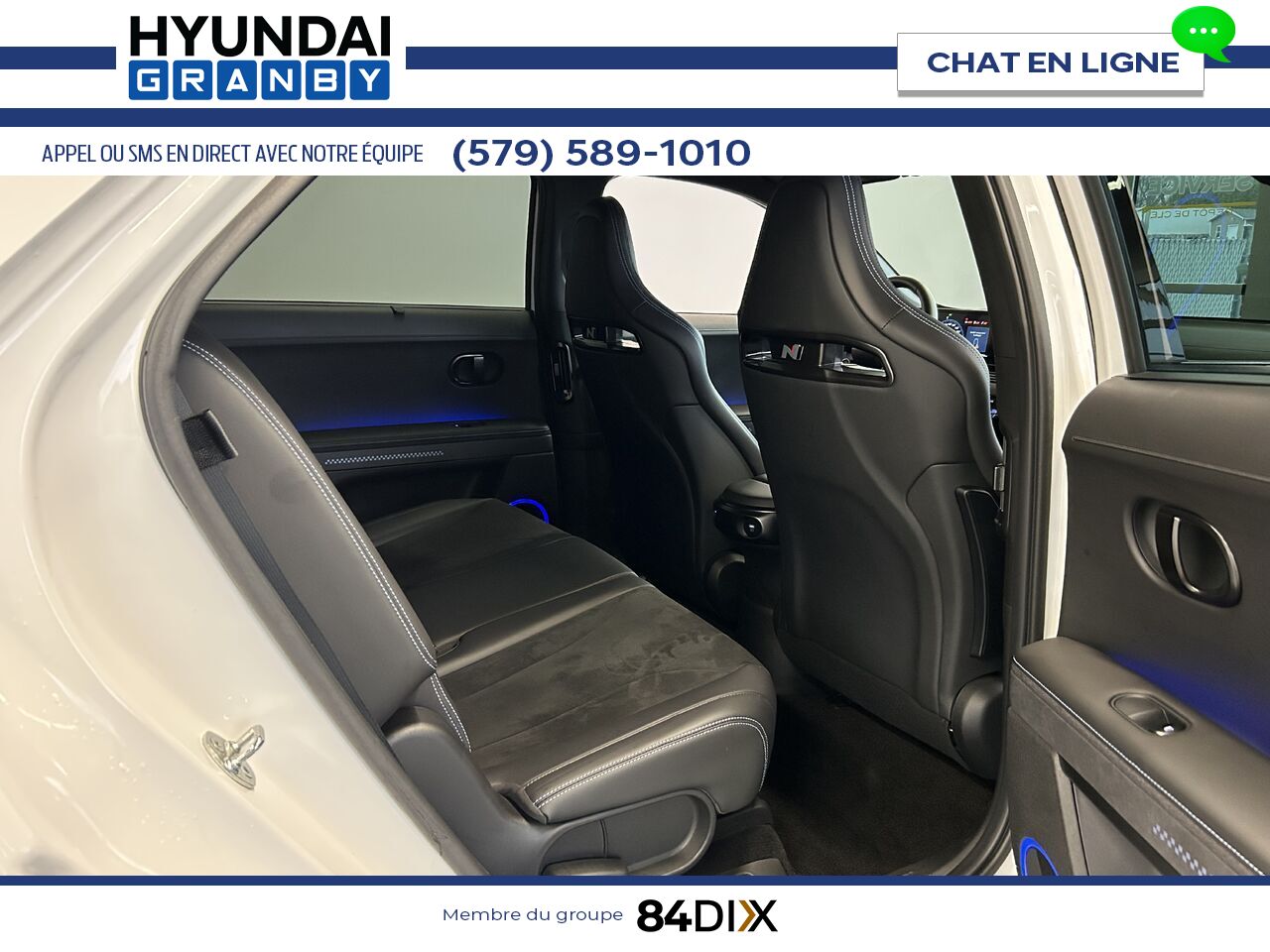Hyundai IONIQ 5 N 2025 Blanc Granby - photo #24