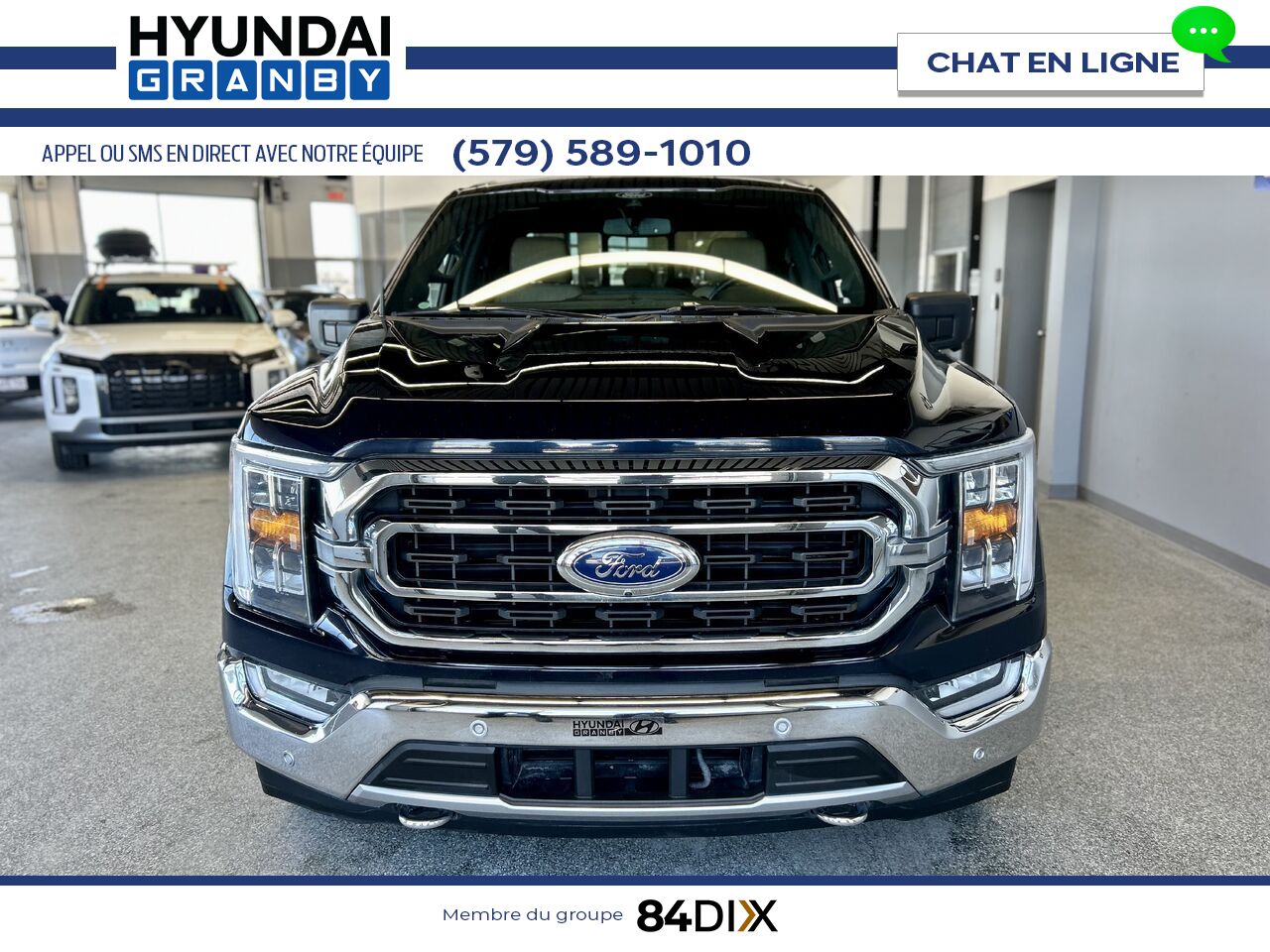 2021 Ford F-150 Blue Granby - photo #2