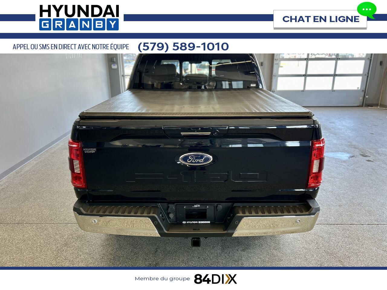 2021 Ford F-150 Blue Granby - photo #5