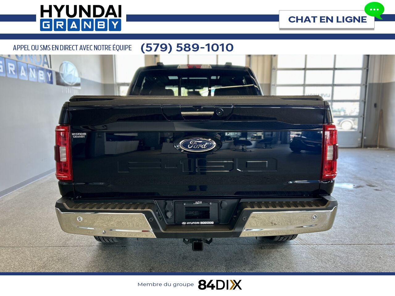 2021 Ford F-150 Blue Granby - photo #6