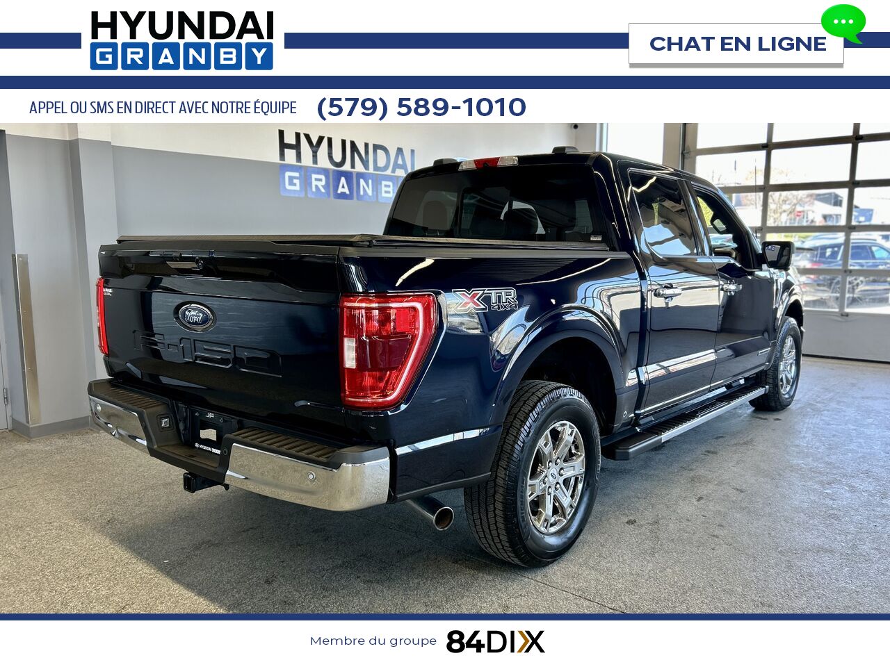 2021 Ford F-150 Blue Granby - photo #7