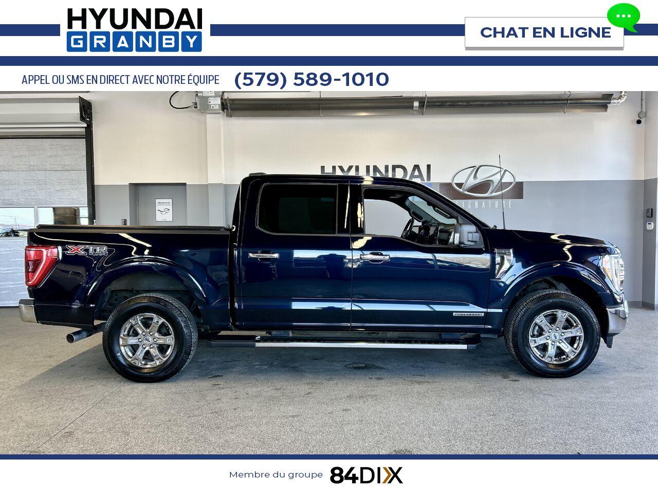 2021 Ford F-150 Blue Granby - photo #8
