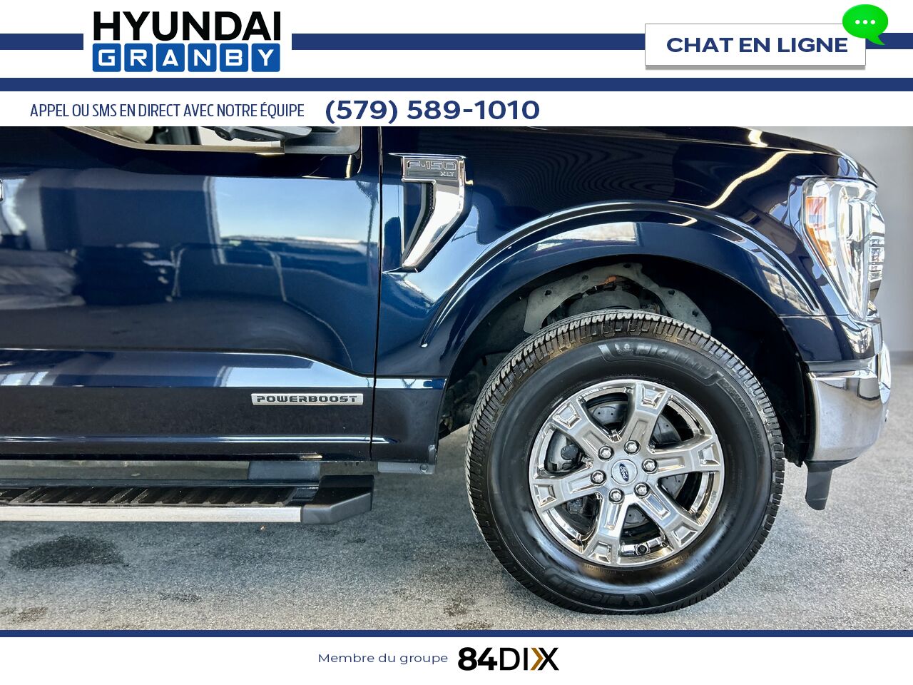 2021 Ford F-150 Blue Granby - photo #9