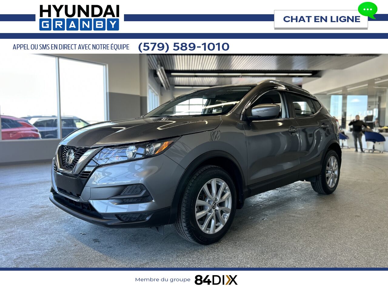 Nissan Qashqai 2021 Gris Granby - photo #1