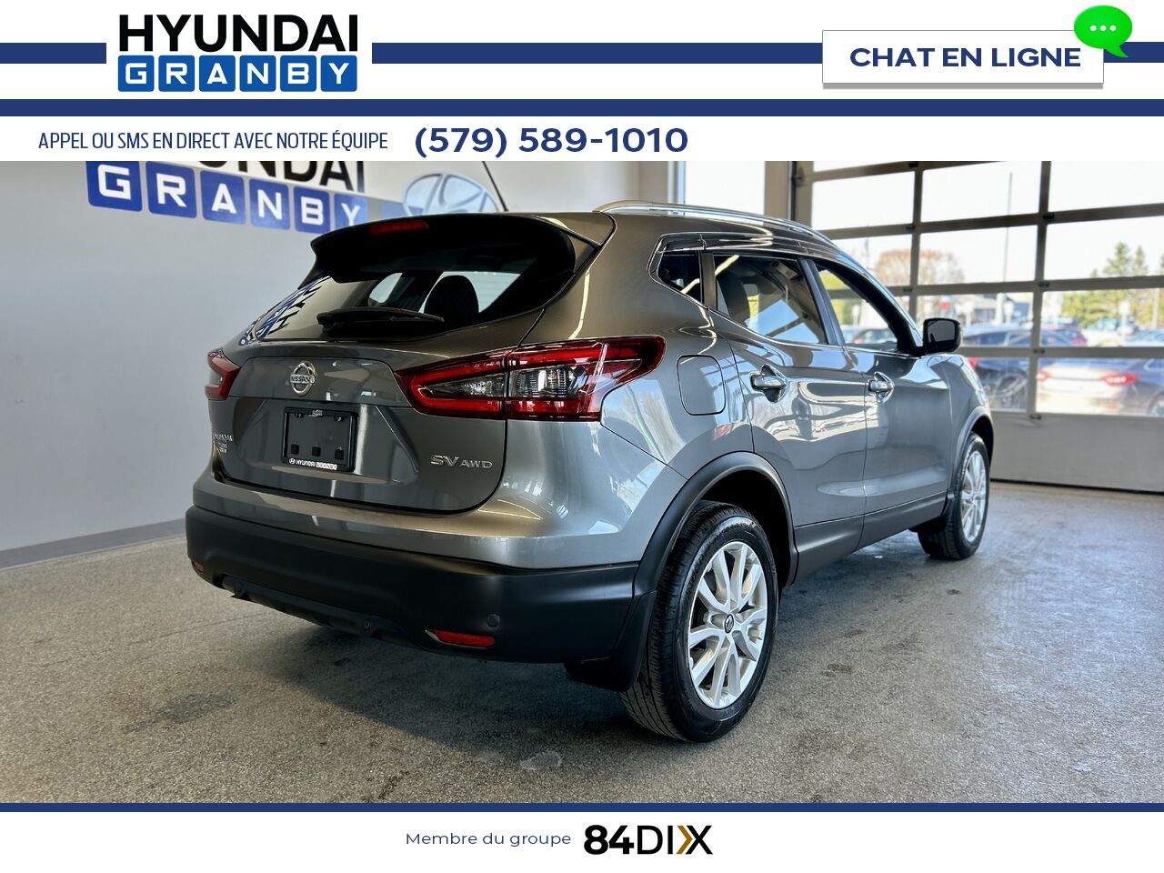 Nissan Qashqai 2021 Gris Granby - photo #4