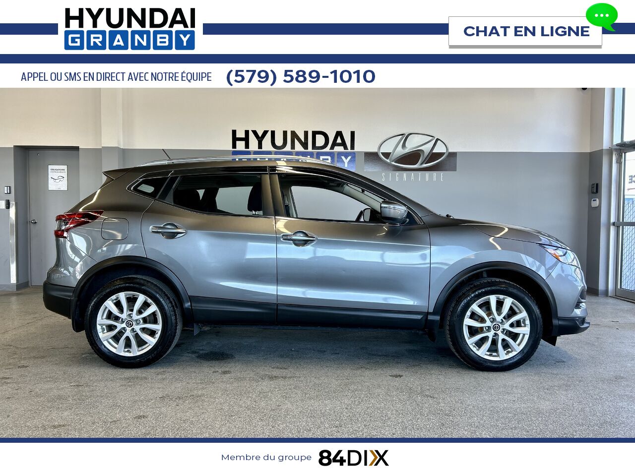 Nissan Qashqai 2021 Gris Granby - photo #5