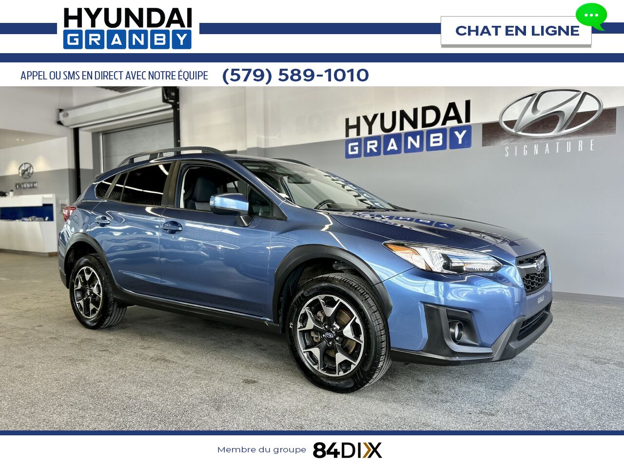 Subaru Crosstrek 2019 Bleu Granby - photo #0