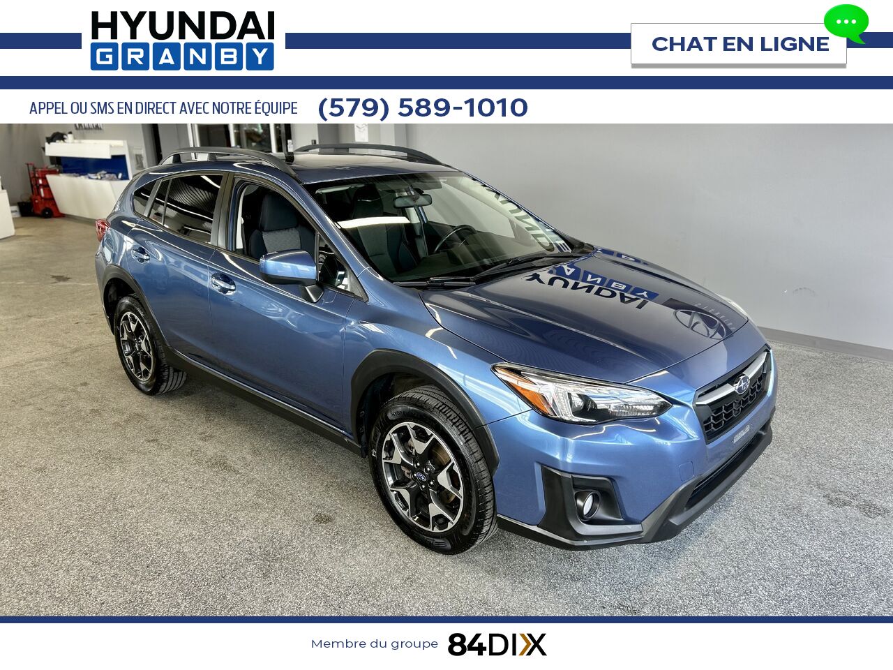 Subaru Crosstrek 2019 Bleu Granby - photo #1