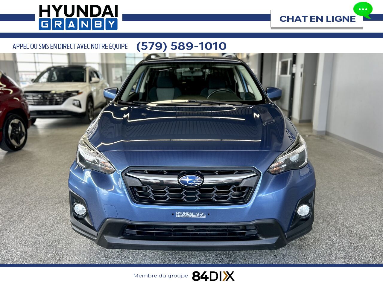 Subaru Crosstrek 2019 Bleu Granby - photo #2