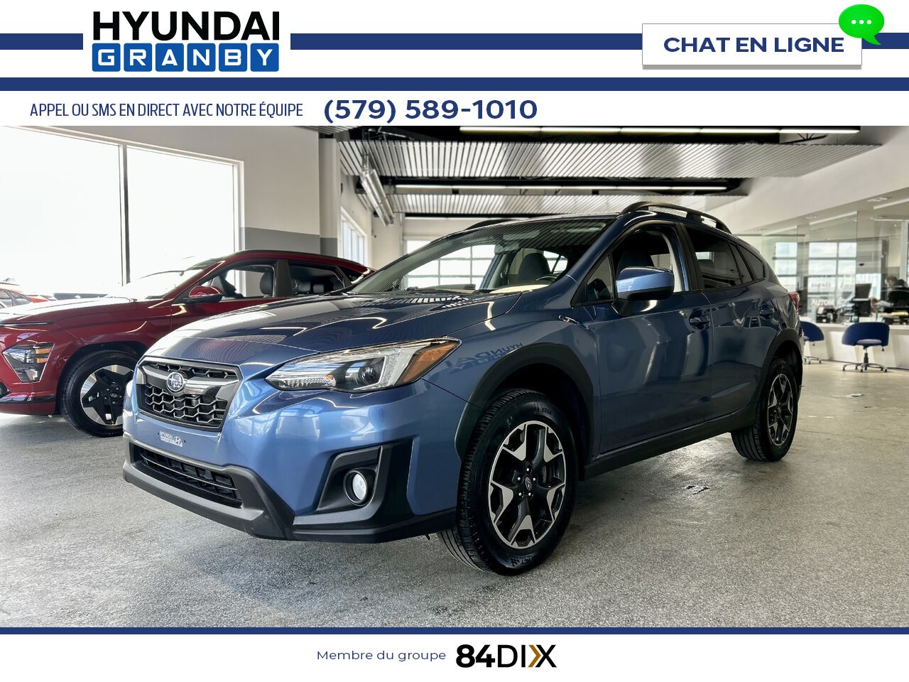 Subaru Crosstrek 2019 Bleu Granby - photo #3