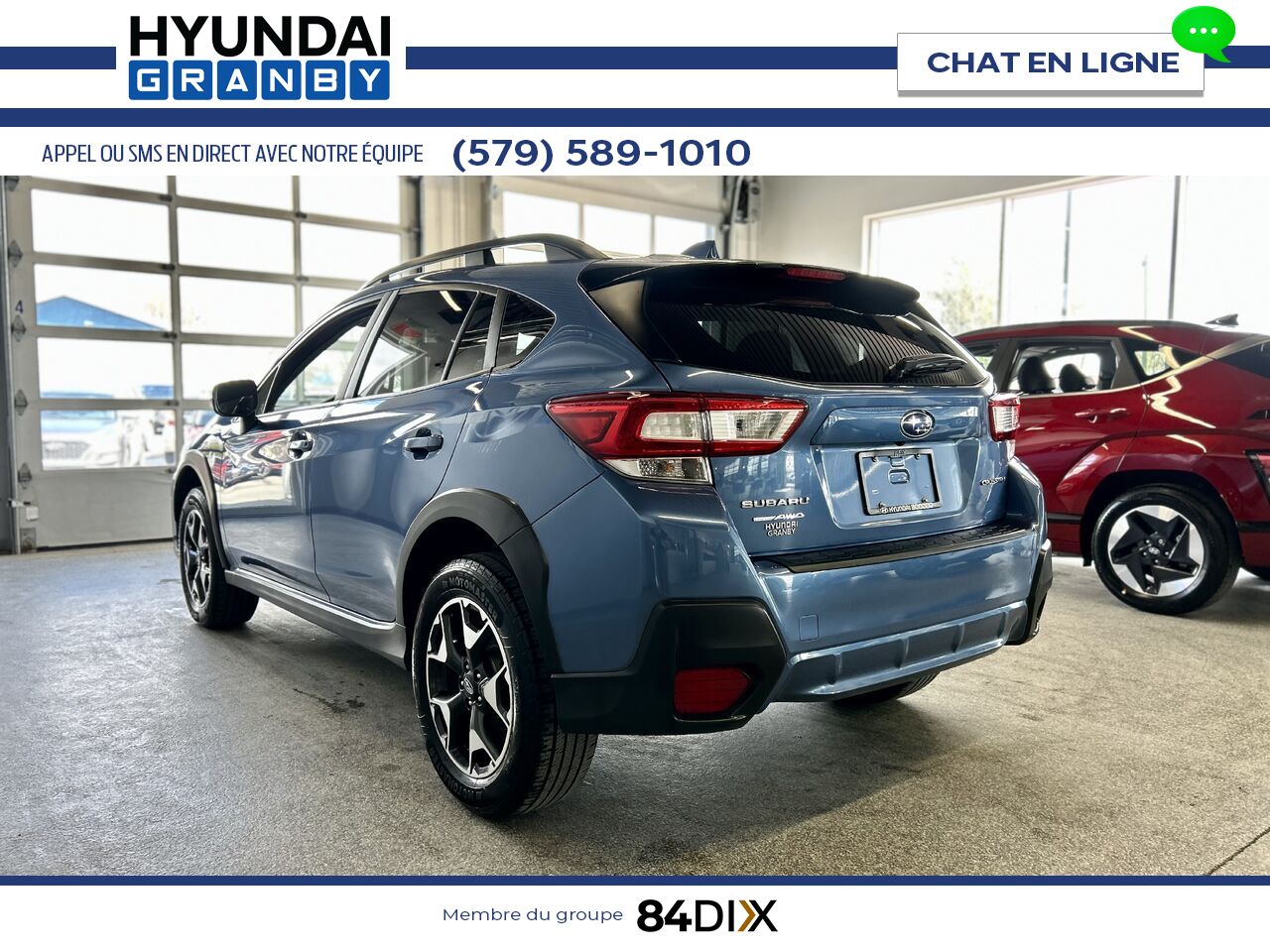 Subaru Crosstrek 2019 Bleu Granby - photo #4