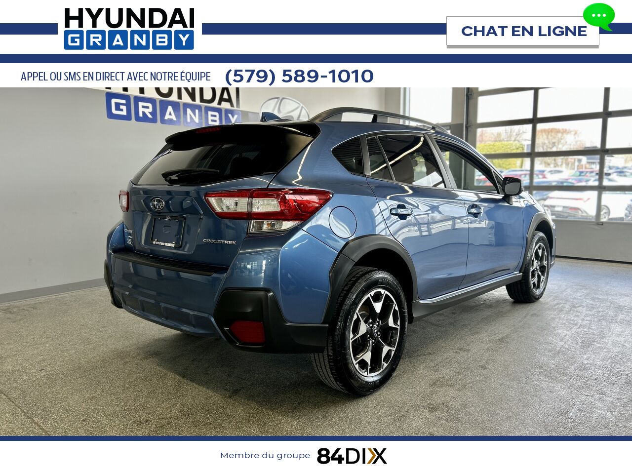 Subaru Crosstrek 2019 Bleu Granby - photo #6