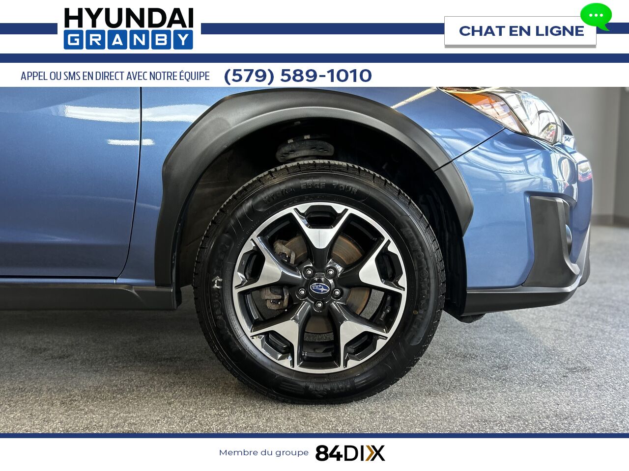 Subaru Crosstrek 2019 Bleu Granby - photo #7