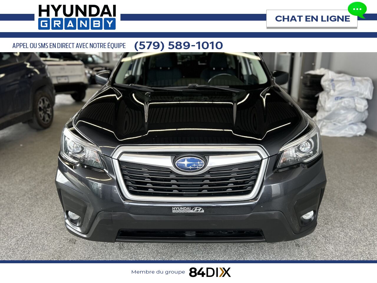 Subaru Forester 2019 Bleu Granby - photo #2