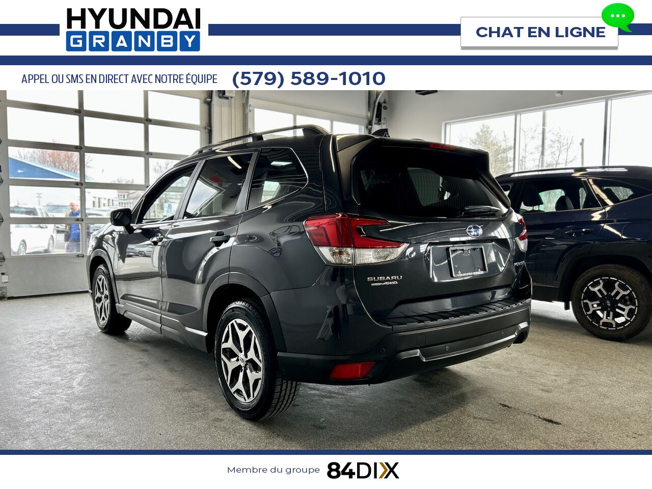 Subaru Forester 2019 Bleu Granby - photo #4