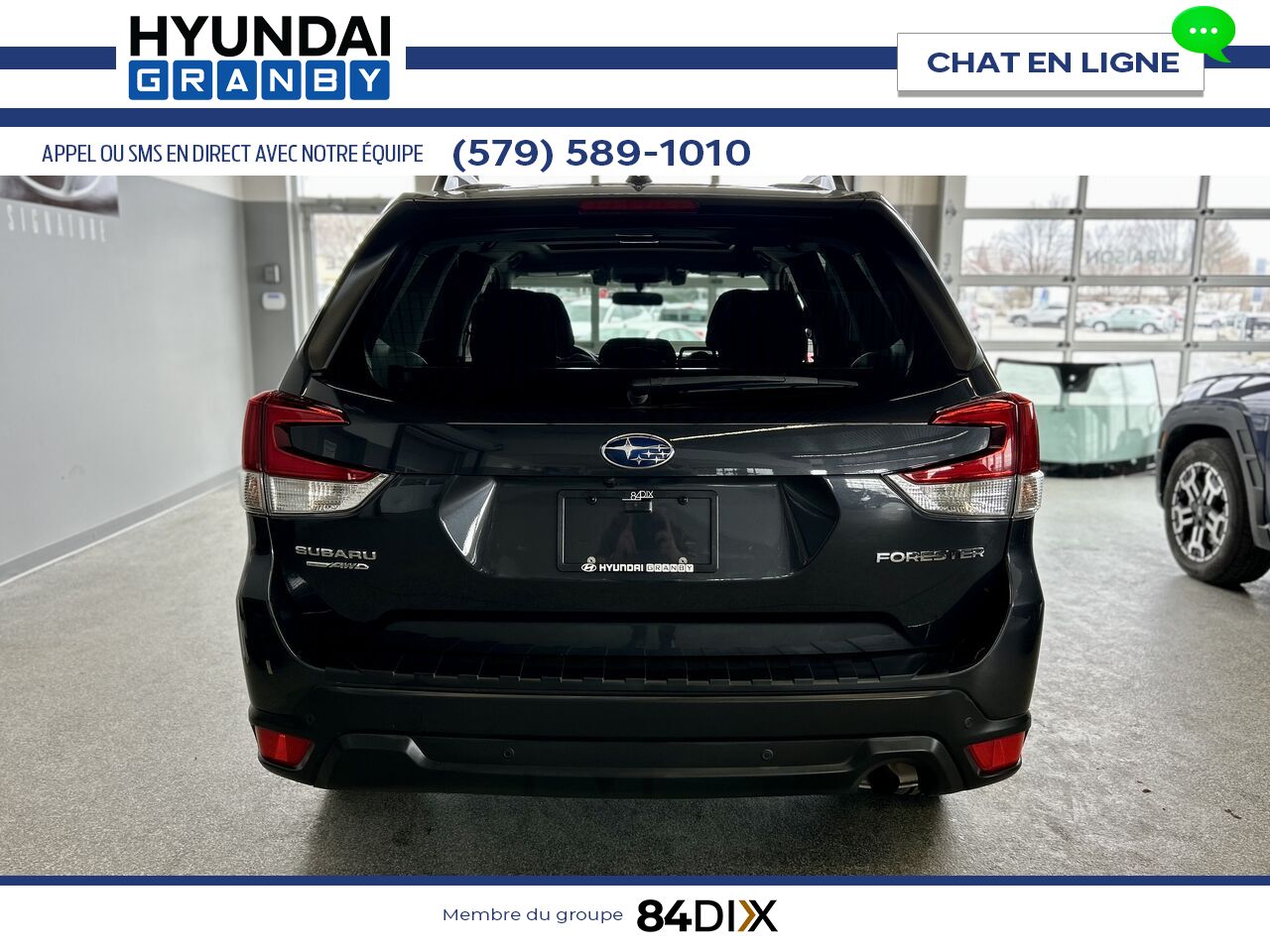 Subaru Forester 2019 Bleu Granby - photo #5