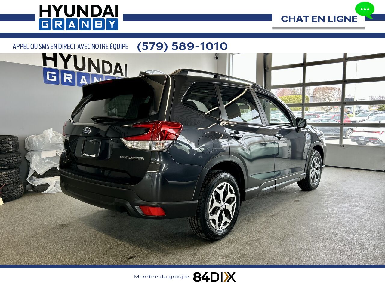 Subaru Forester 2019 Bleu Granby - photo #6