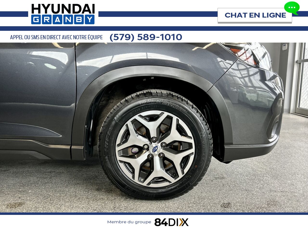 Subaru Forester 2019 Bleu Granby - photo #7