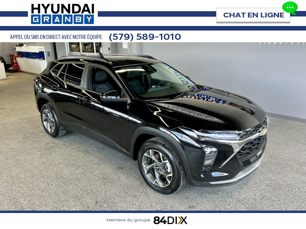 Chevrolet Trax 2024 Noir Granby - photo #1