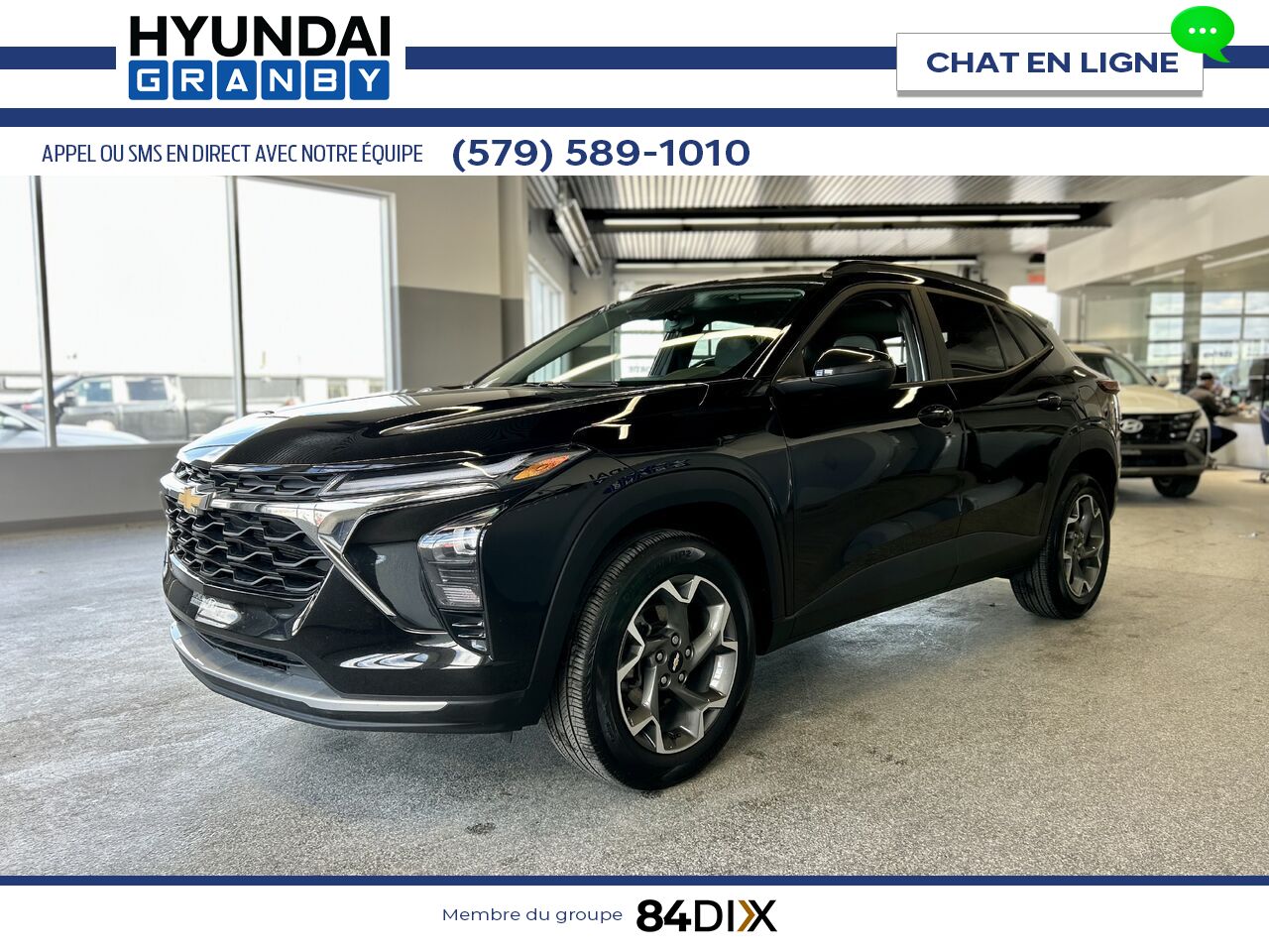 Chevrolet Trax 2024 Noir Granby - photo #3