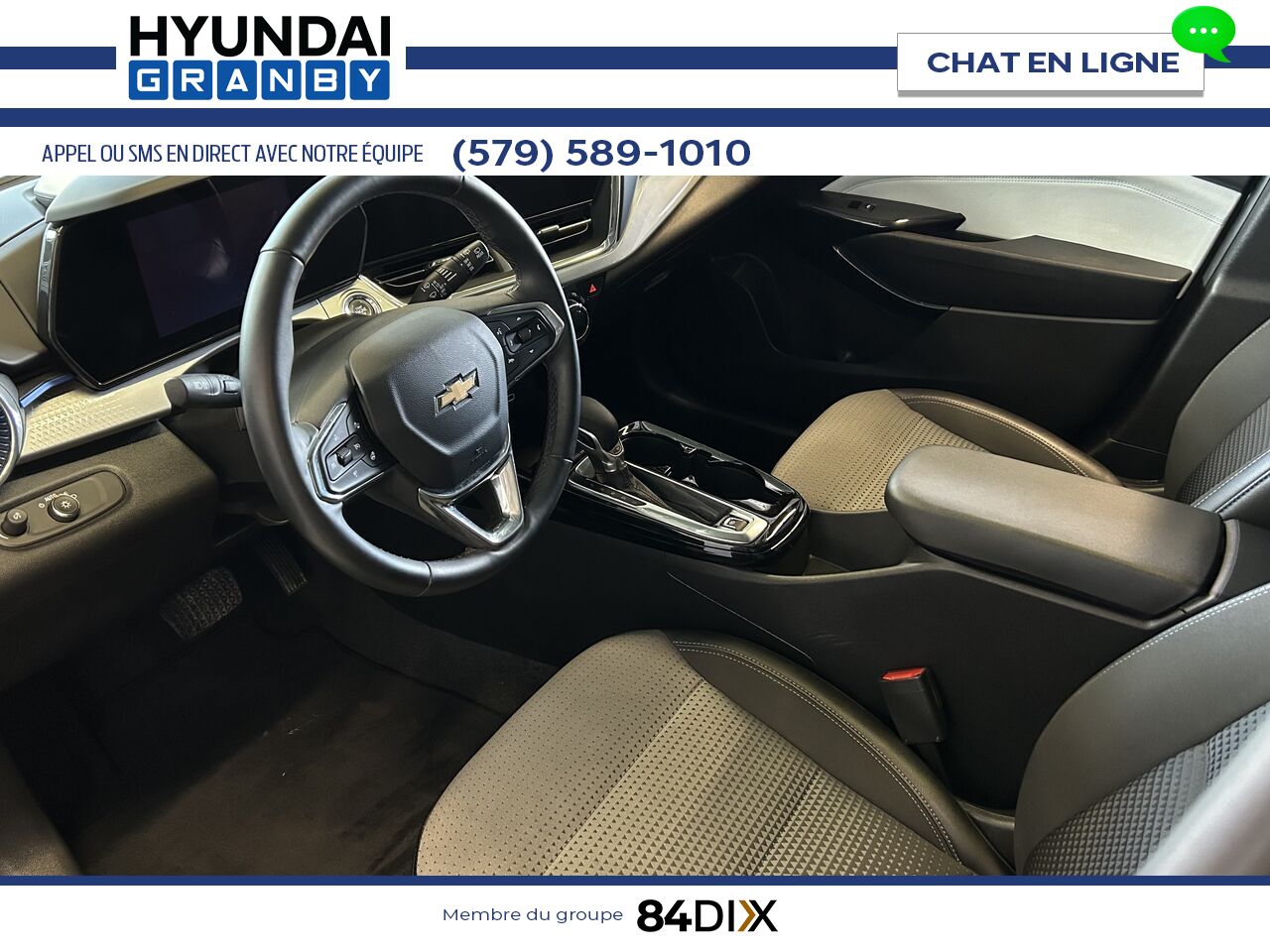 Chevrolet Trax 2024 Noir Granby - photo #9