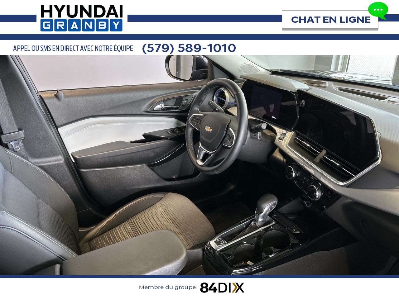 Chevrolet Trax 2024 Noir Granby - photo #18