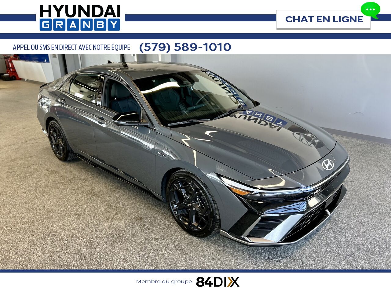 2025 Hyundai Elantra Grey Granby - photo #1