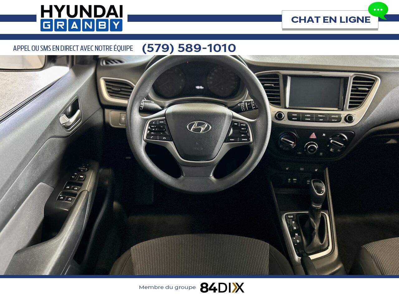 Hyundai Accent 2020 Blanc Granby - photo #13