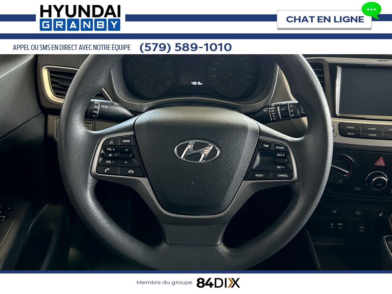 Hyundai Accent 2020 Blanc Granby - photo #14