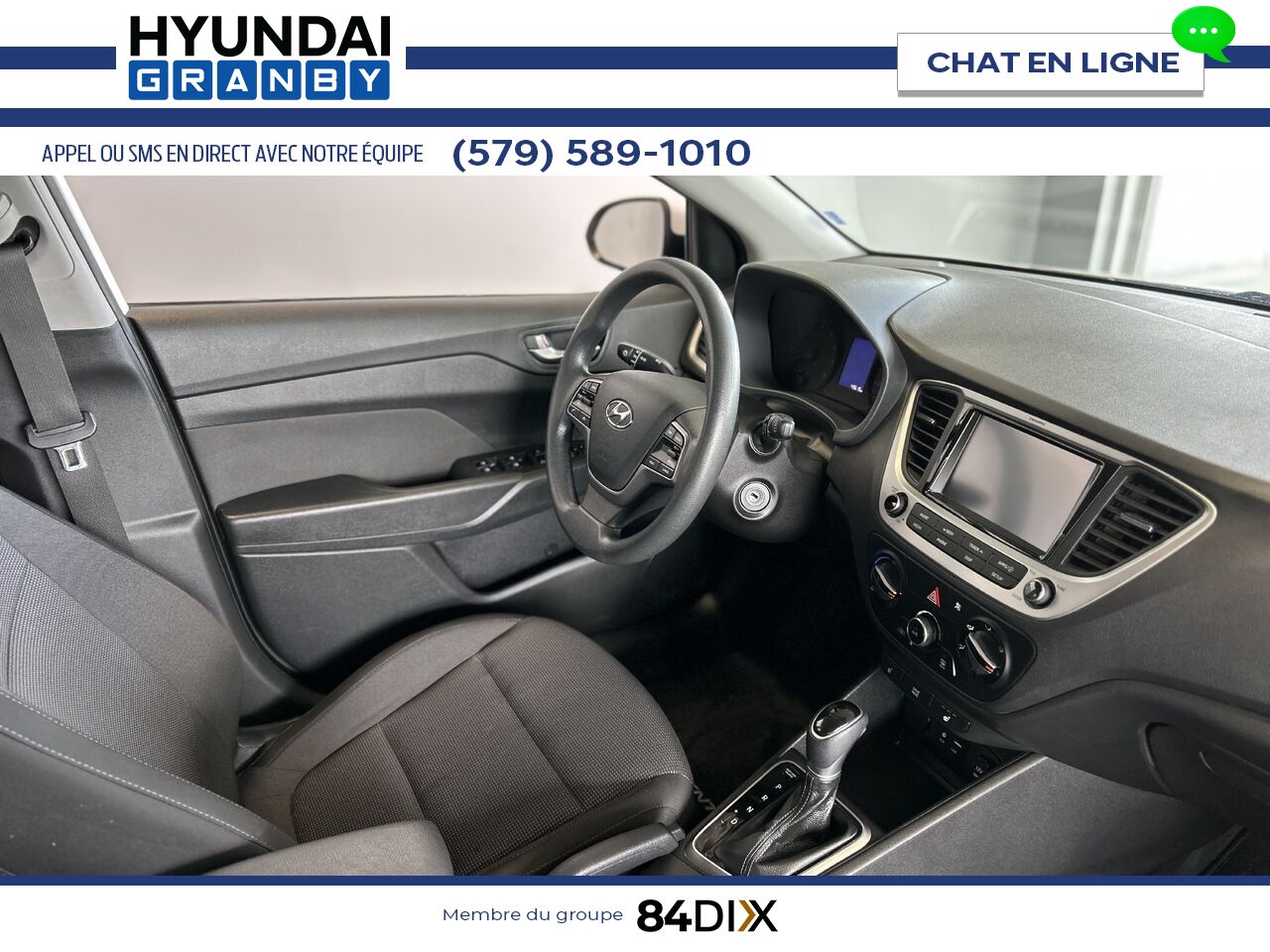 Hyundai Accent 2020 Blanc Granby - photo #21