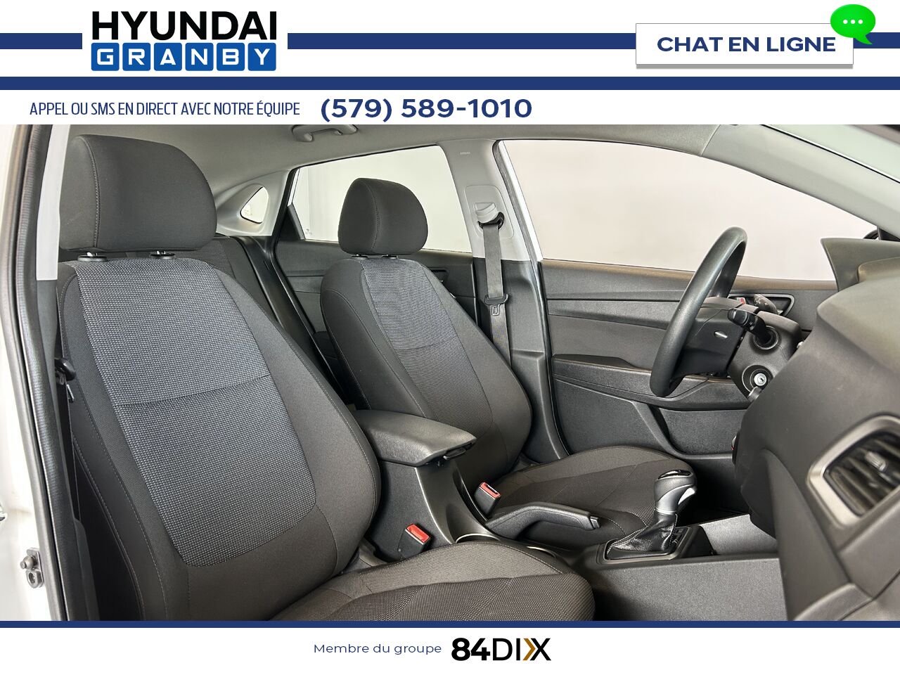 Hyundai Accent 2020 Blanc Granby - photo #23