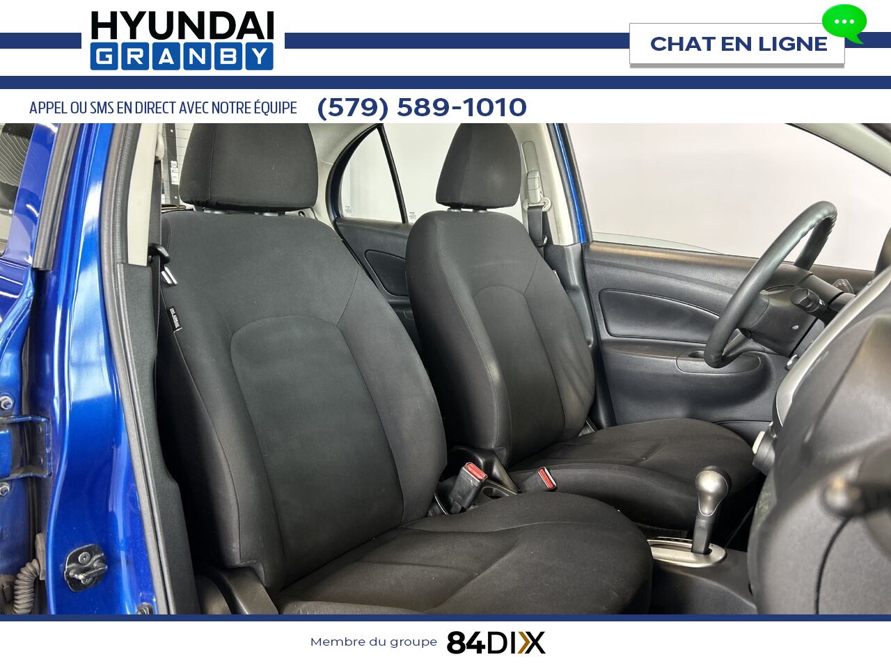 2015 Nissan Micra Blue Granby - photo #17