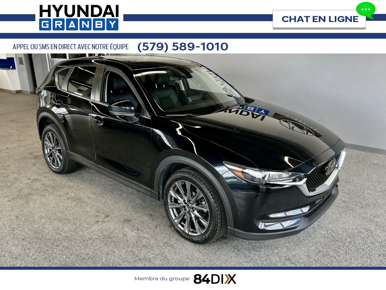 Mazda CX-5 2021 Noir Granby - photo #1