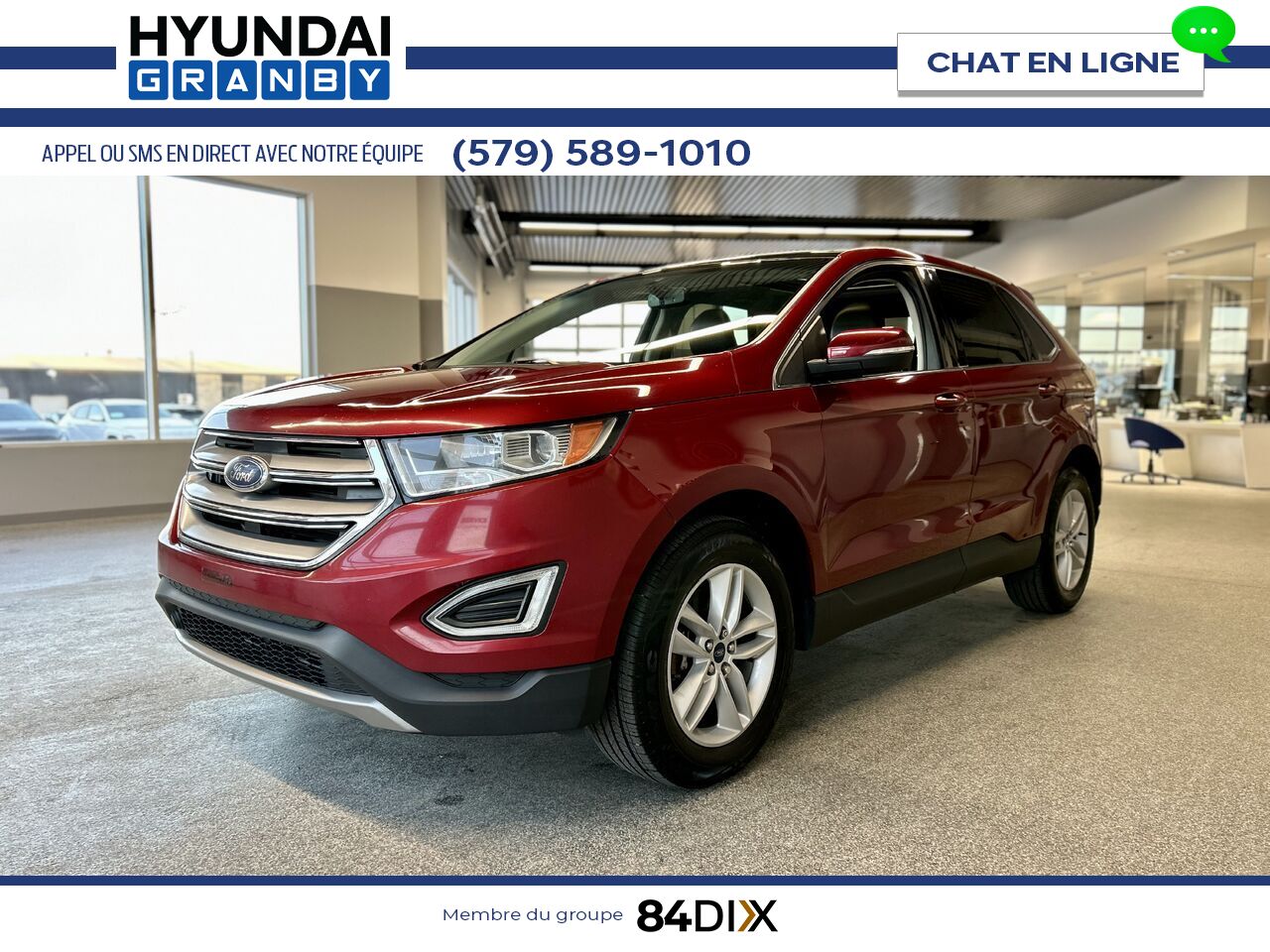 Ford Edge 2018 Rouge Granby - photo #3
