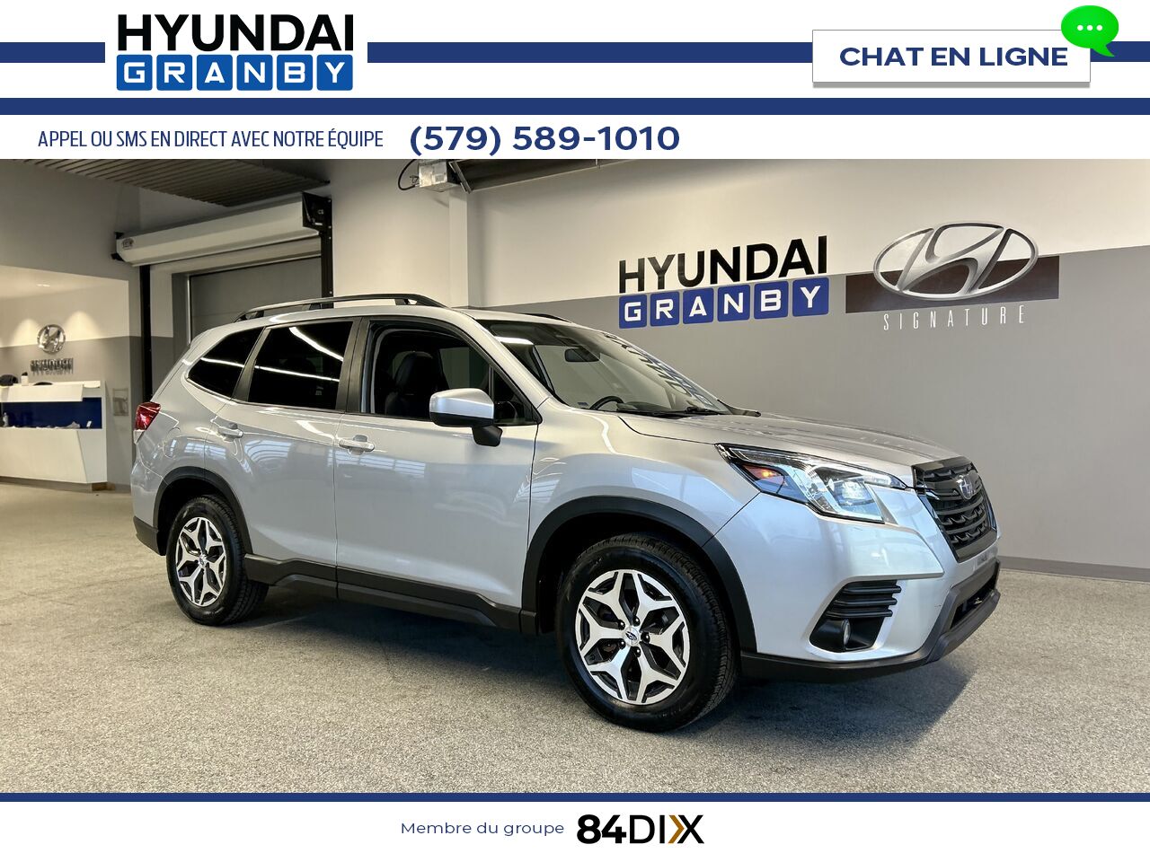 2023 Subaru Forester Silver Granby - photo #0